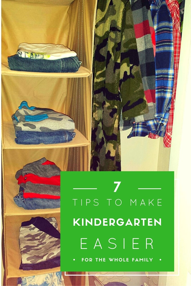 7 Tips to Make Kindergarten Easier for the Whole Family - Pretty ...