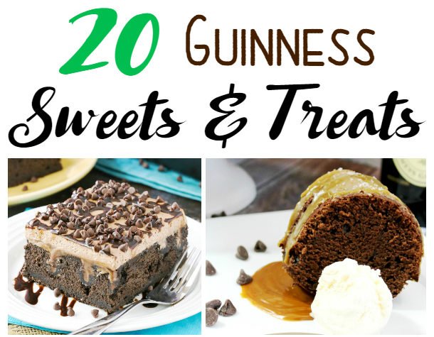 20 Guinness Sweets and Treats (Salted Caramel Chocolate Guinness Cookies are to die for!)