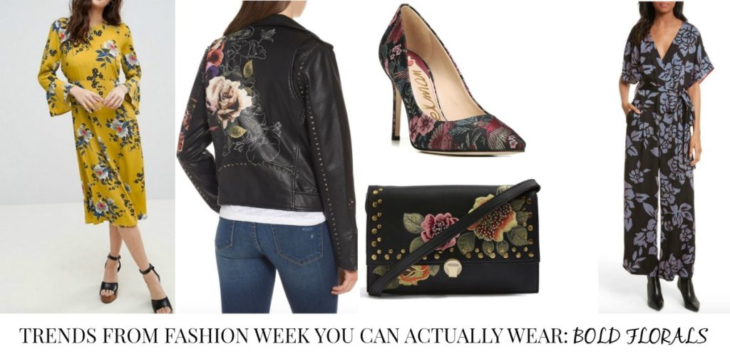 Trends from Fashion Week You Can Actually Wear - Bold Florals