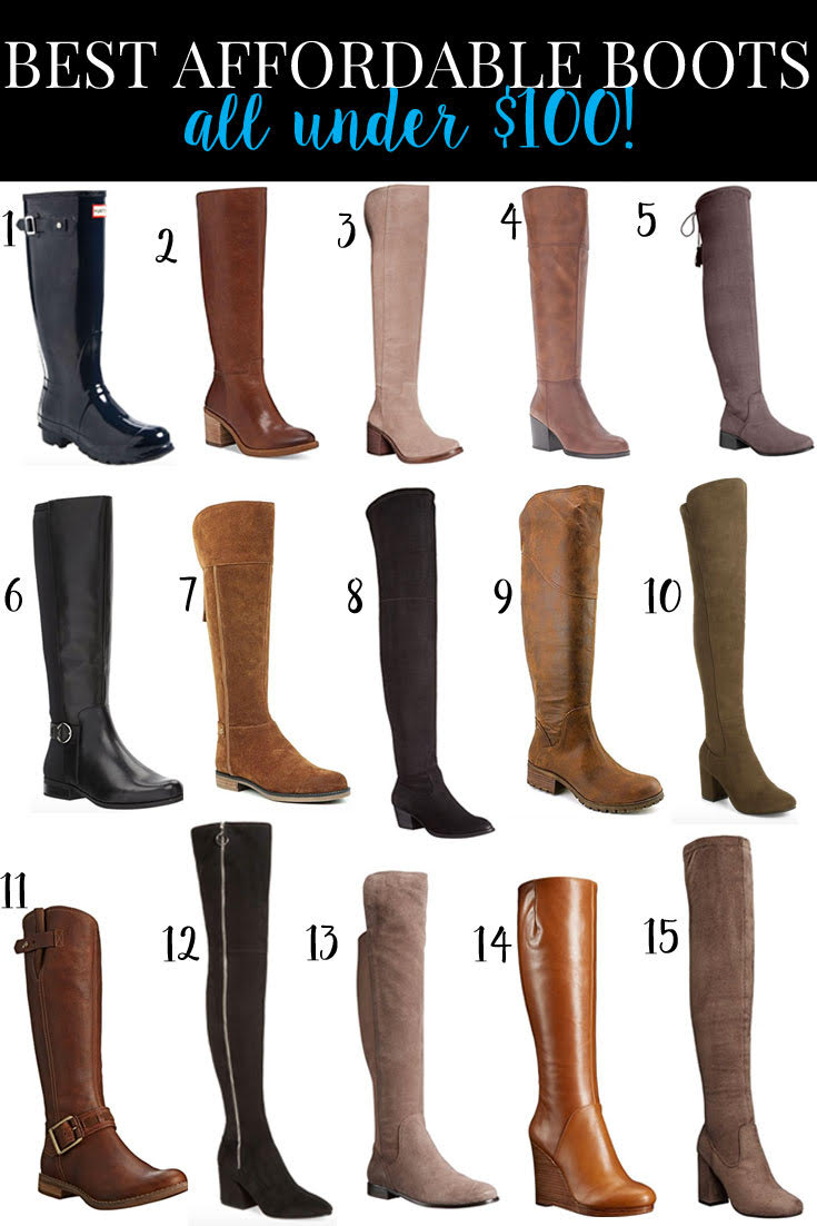 Knee High and Over the Knee Boots Under $100 - Pretty Extraordinary