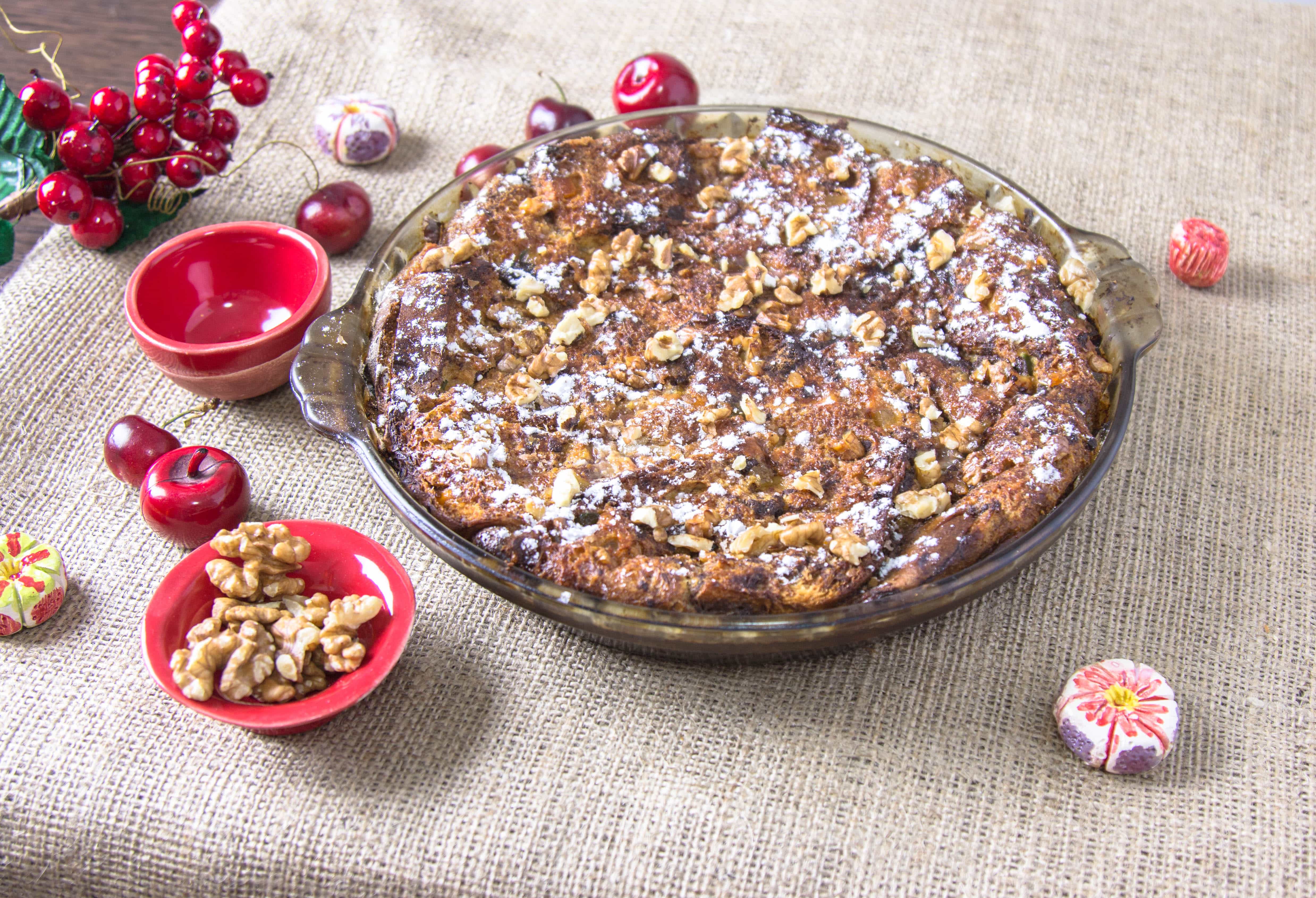 Panettone French Toast Casserole Pretty Extraordinary