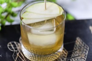 Ready to relax for the weekend or prepping to entertain friends for an evening - We have the perfect Summer Cocktail: Hard Cider Pear Cocktail 